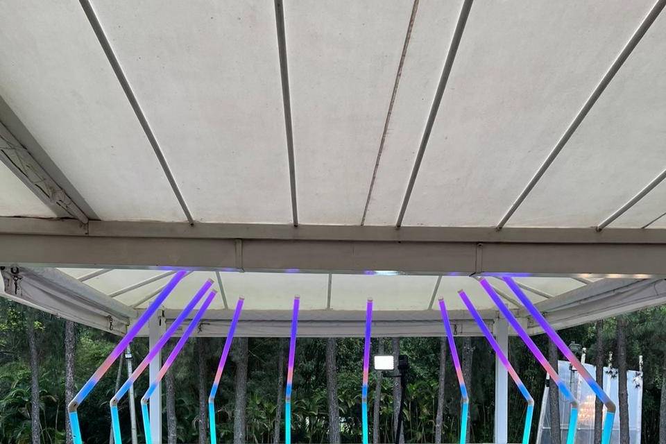 Led digital + plataforma 360