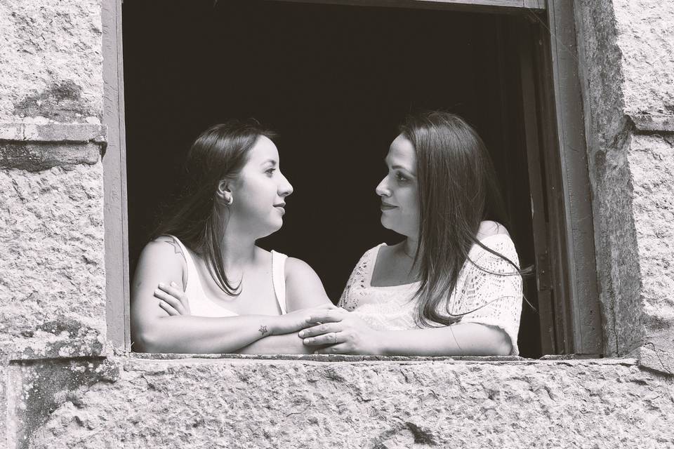 Ensaio pré Jessica e Denise