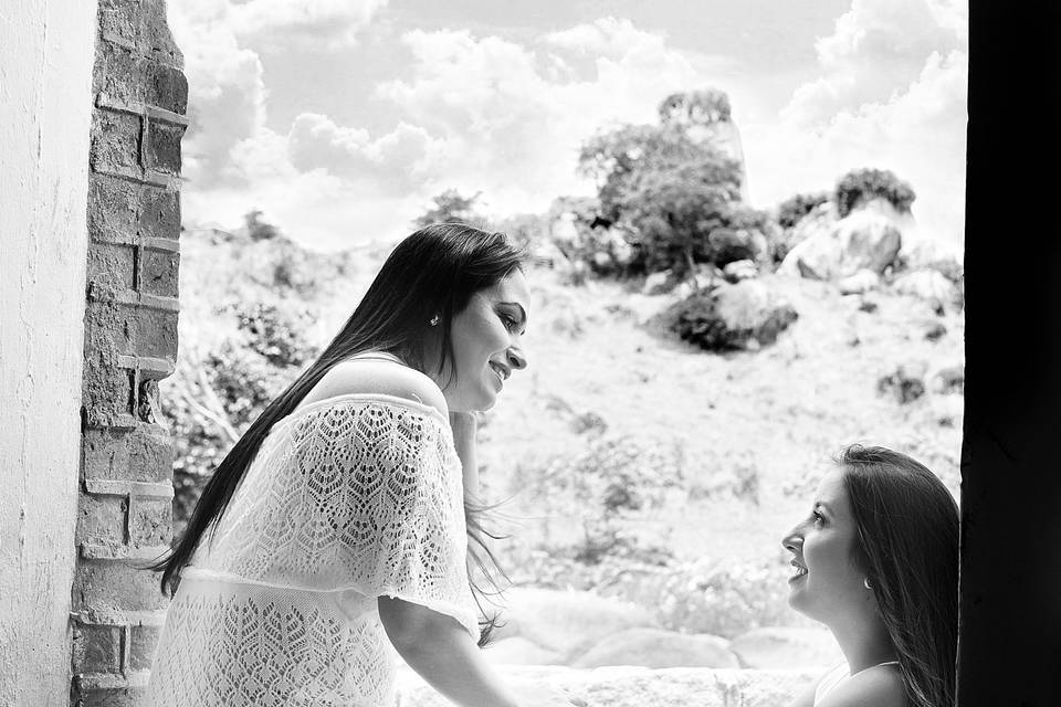 Ensaio pré Jessica e Denise
