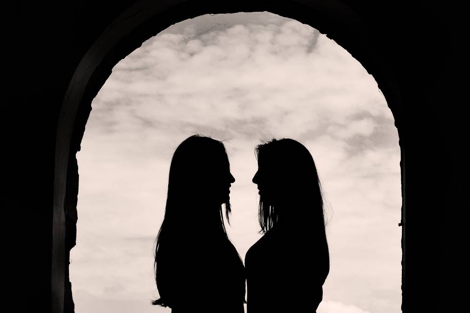 Ensaio pré Jessica e Denise