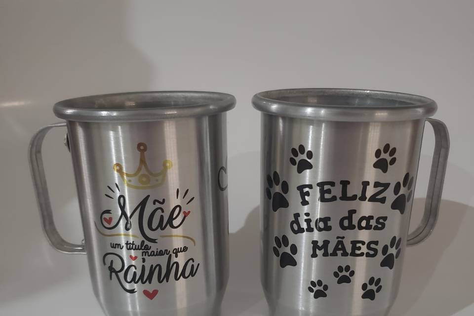 Canecas de alumínio