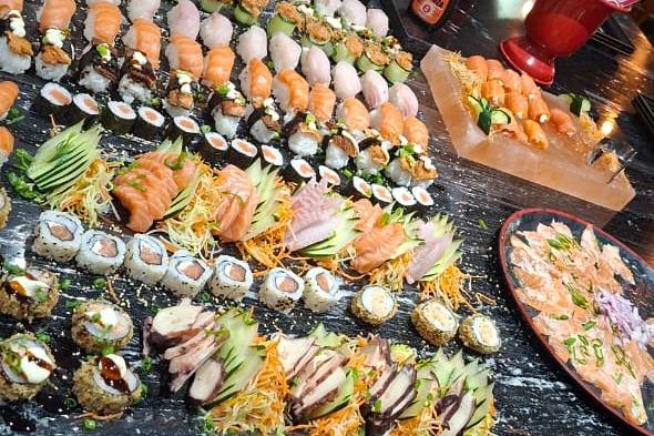 Rodízio de comida japonesa