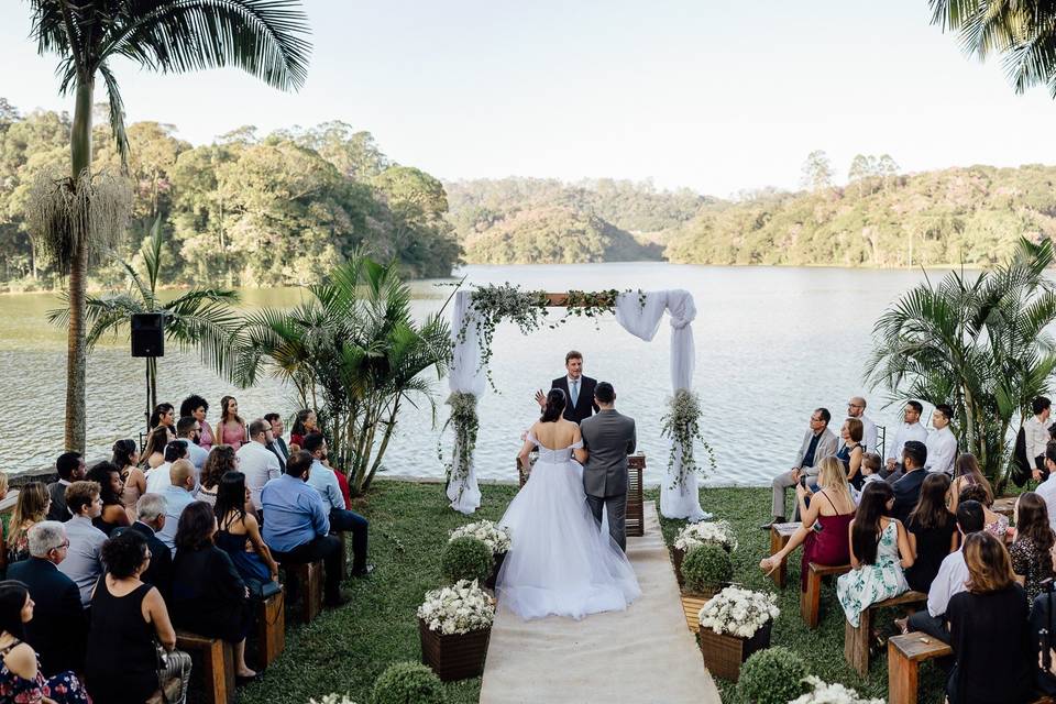 Casamento no lago