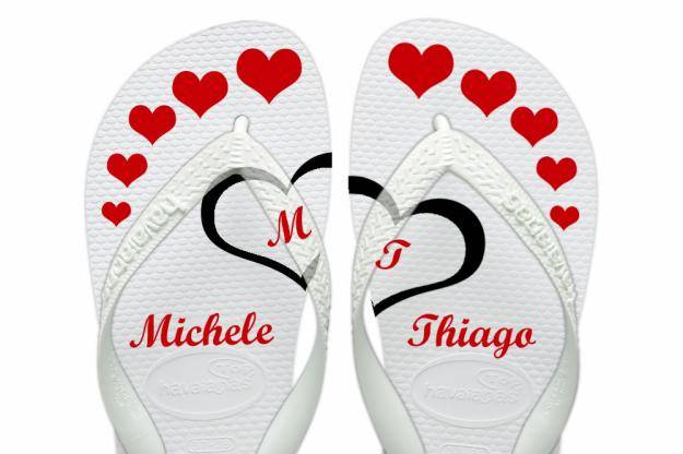 Chinelo personalizado