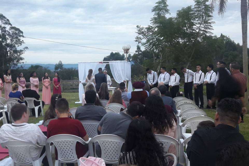 Casamento em ar livre