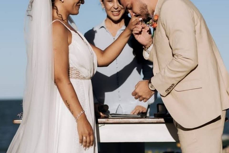 Casamento entregue com sucesso