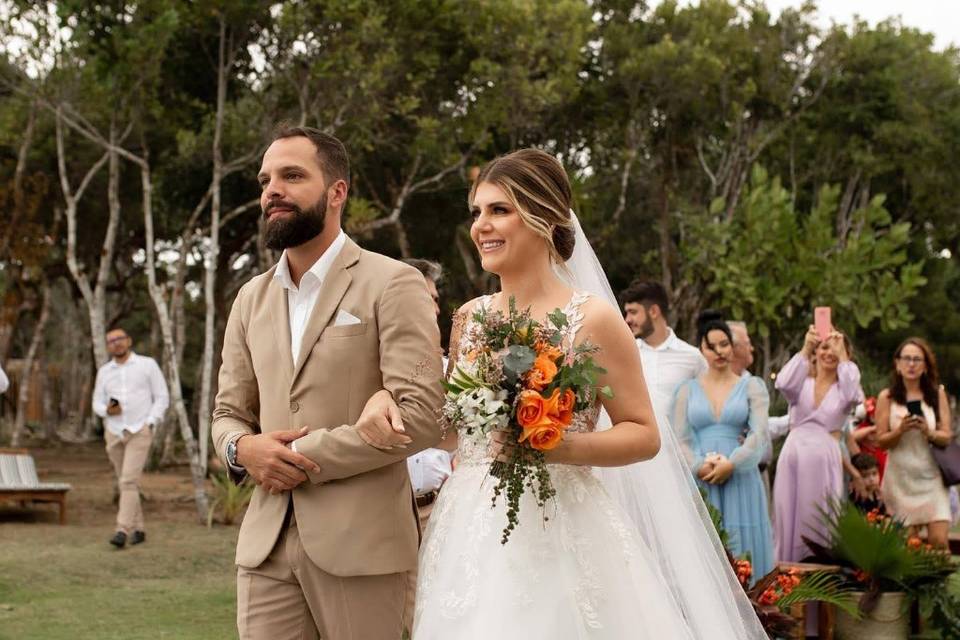 Casamento entregue com sucesso