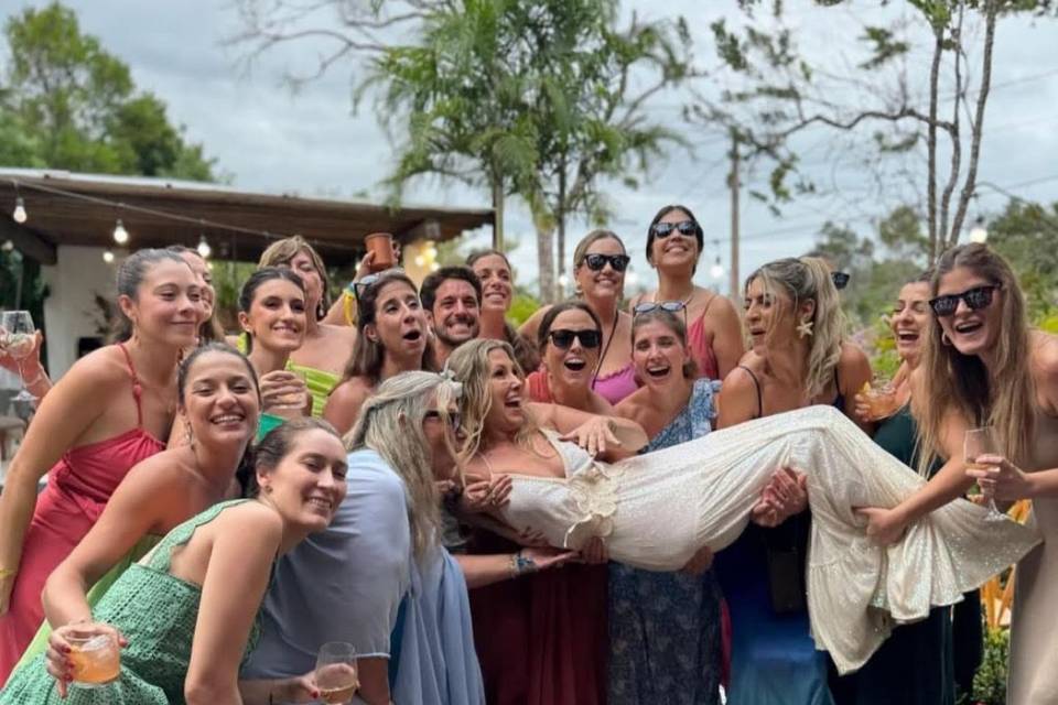 Casamento entregue com Tranco