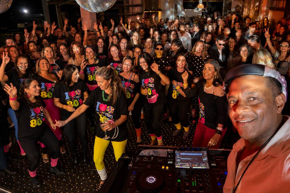 Festa de casamento Anos 80’s