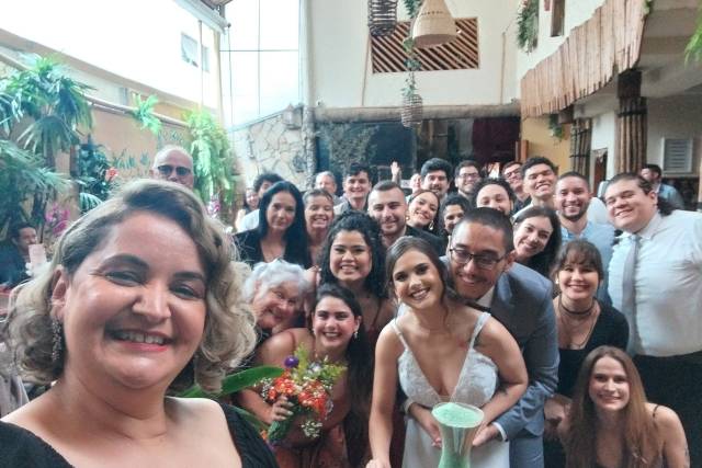 A 1a selfie de casados.