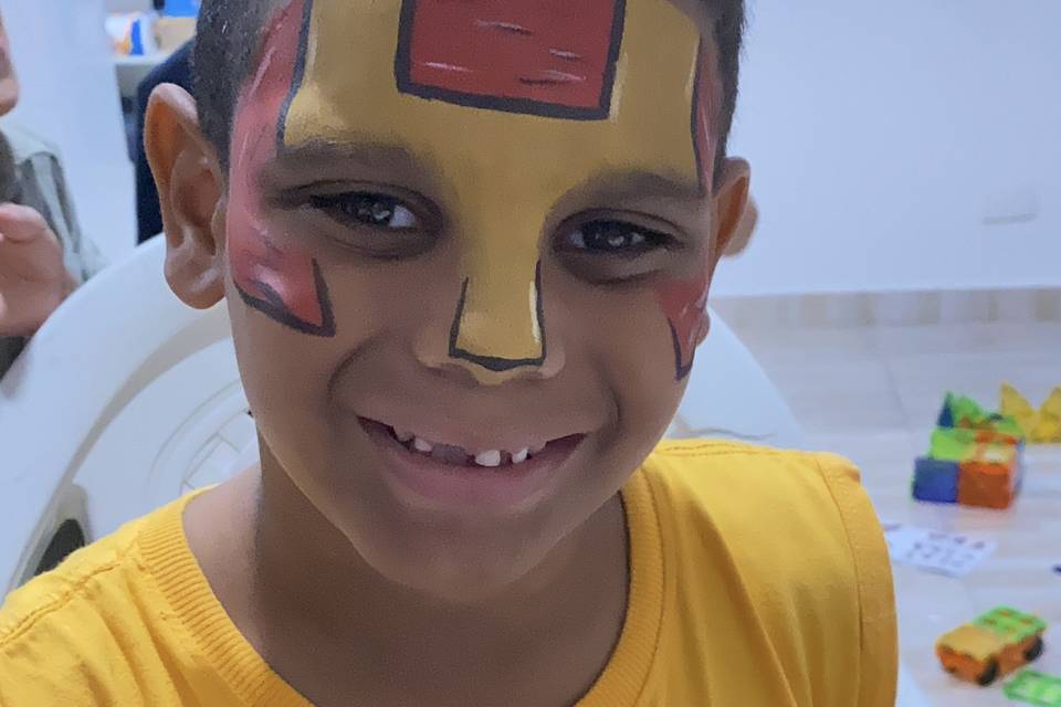 Pintura Home de ferro