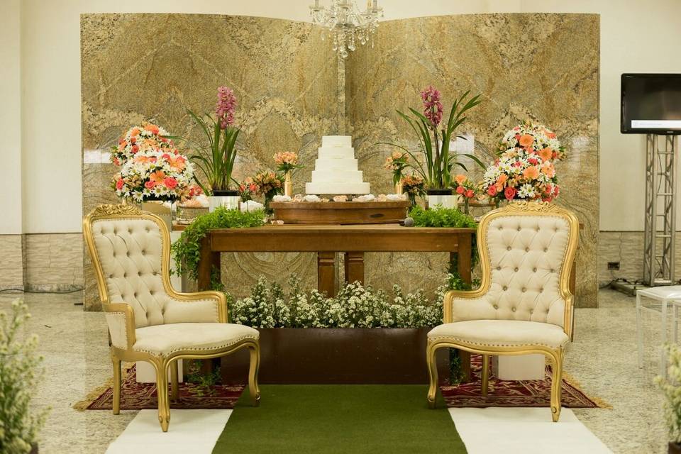 Casamento em salão