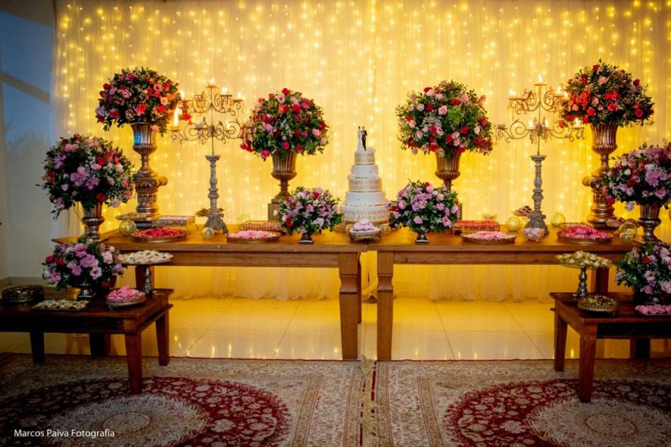 Decoracao casamento marsala e