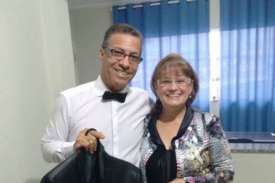 Eneas Rachid e Cristina Góes