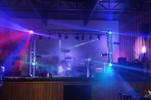 Estrutura sem painel de LED