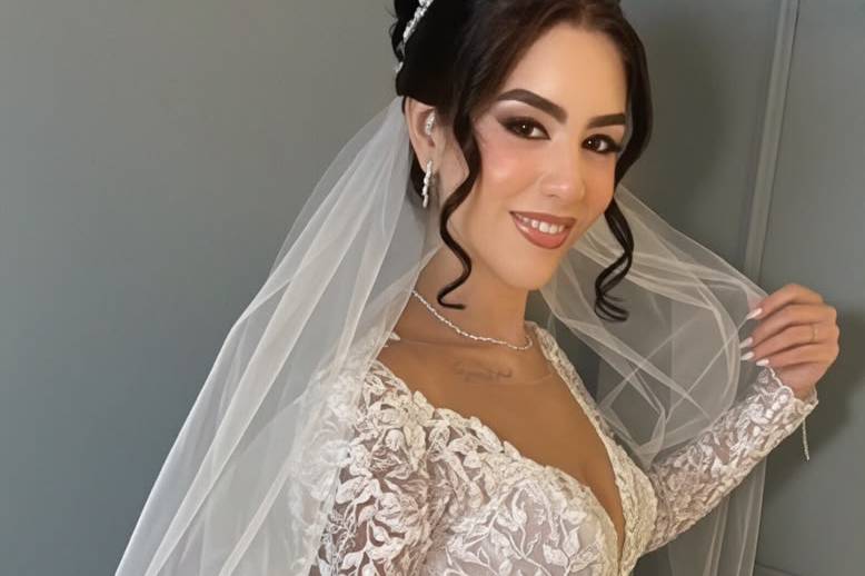 Penteado para noiva clássico