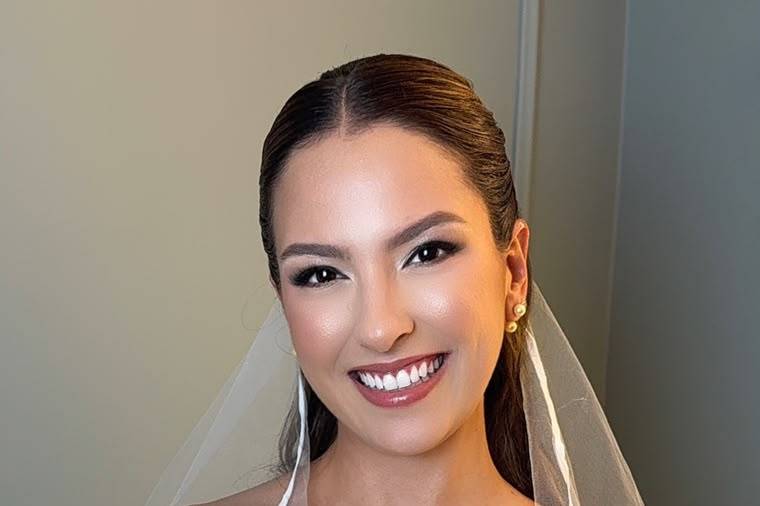 Luxury bridal makeup