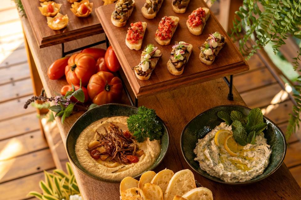 Gastronomia própria do espaço!