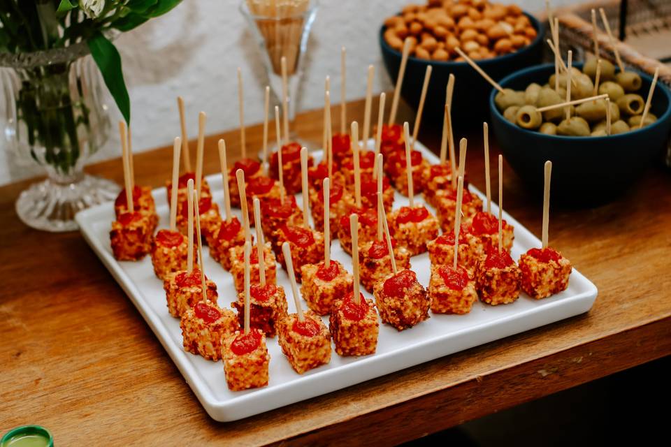 Gastronomia própria do espaço!