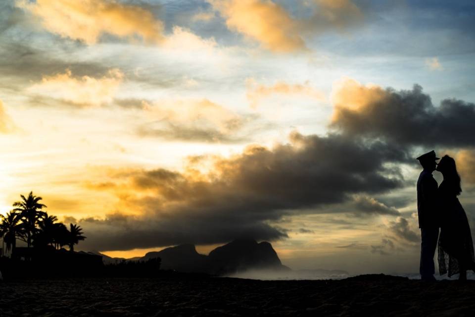 Amanhecer à Beira Mar.