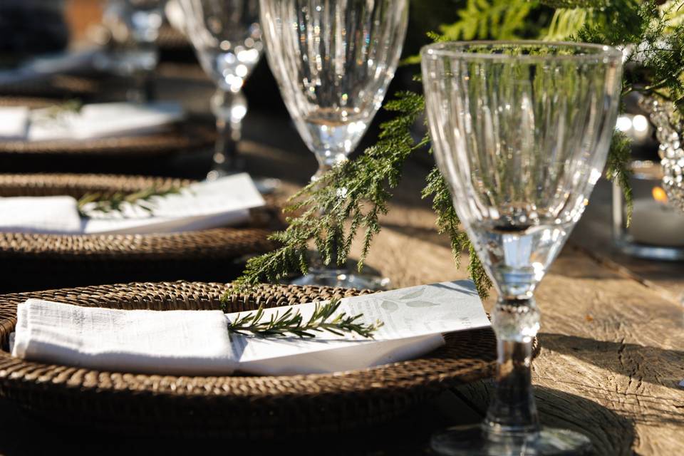 Casamento ao ar livre