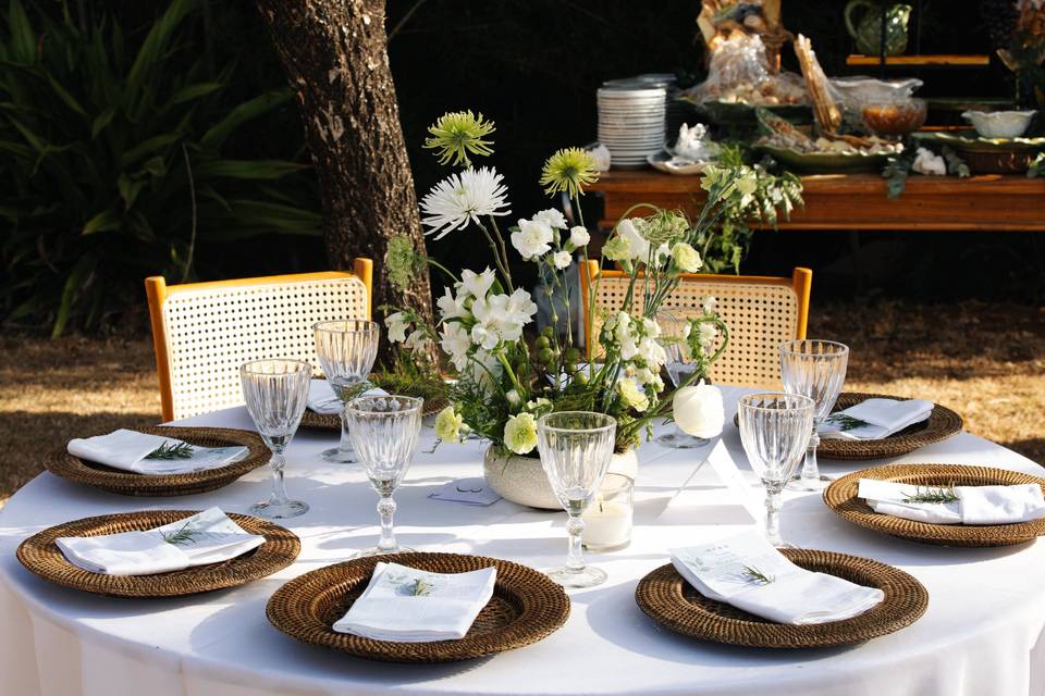 Casamento ao ar livre