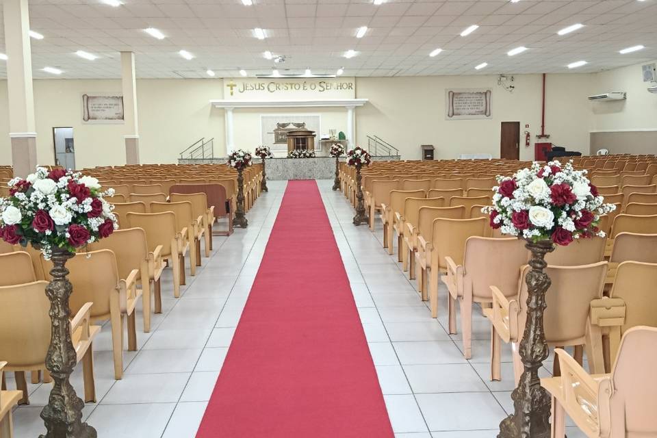 Casamento com colunas imperiai