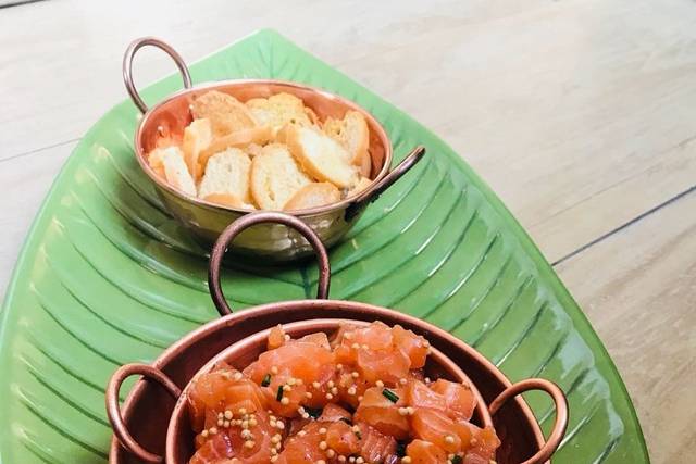 Tartar de salmão