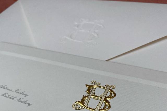 Brasão em Hot Stamping