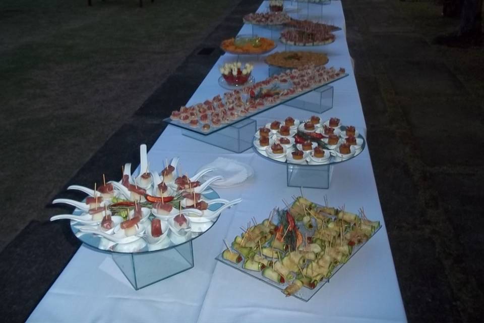 Mesa de finger food