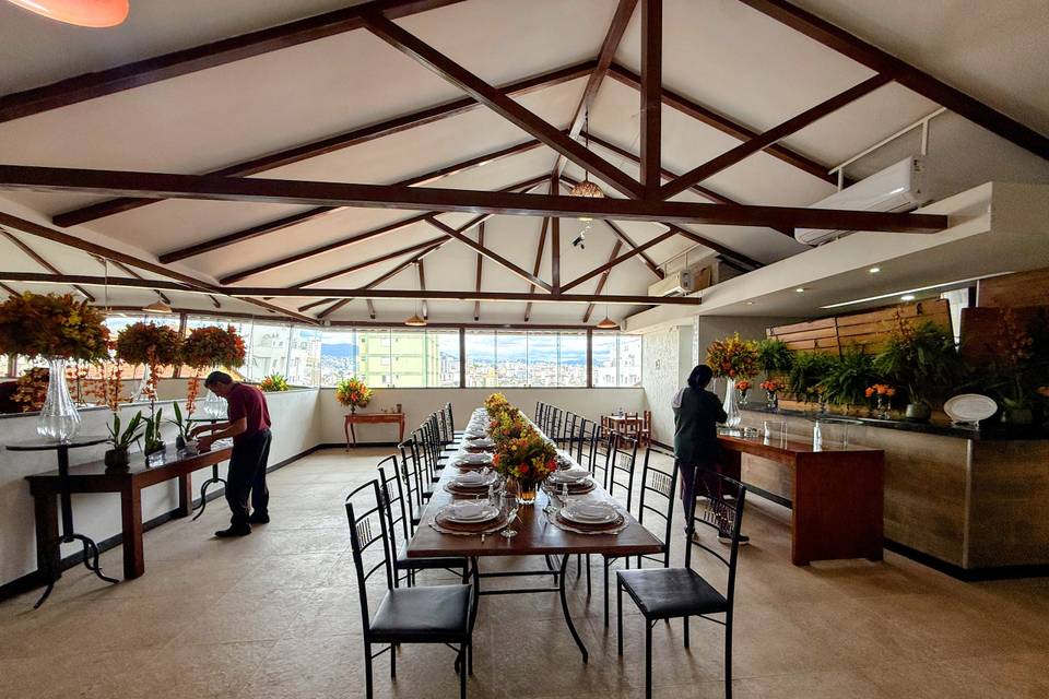 Ambiente interno climatizado