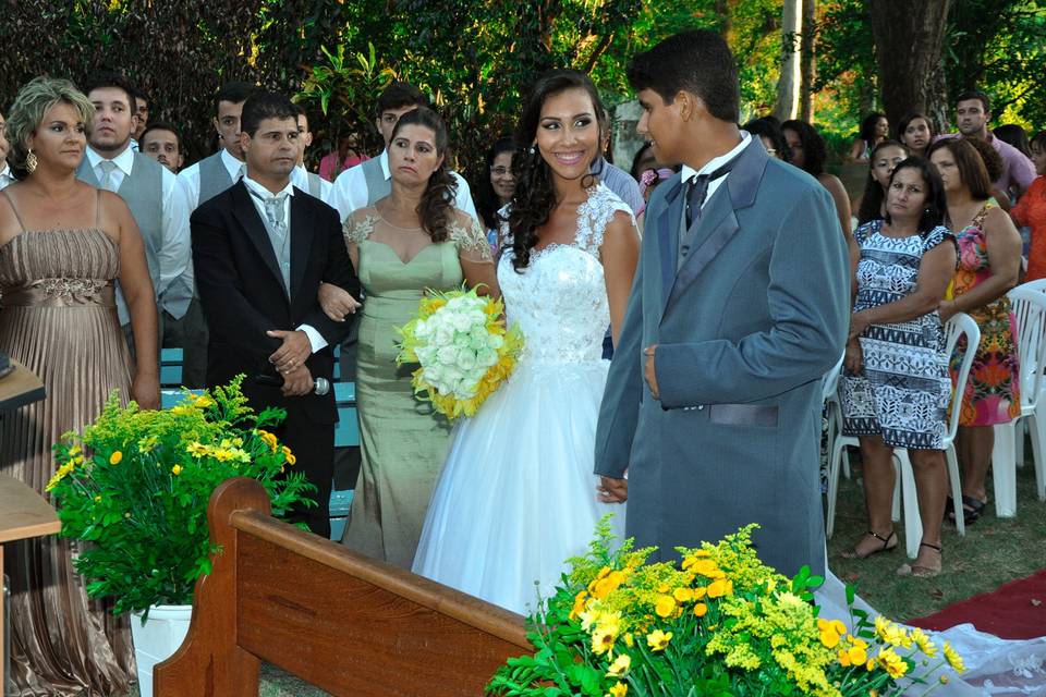 Casamento ao ar livre!