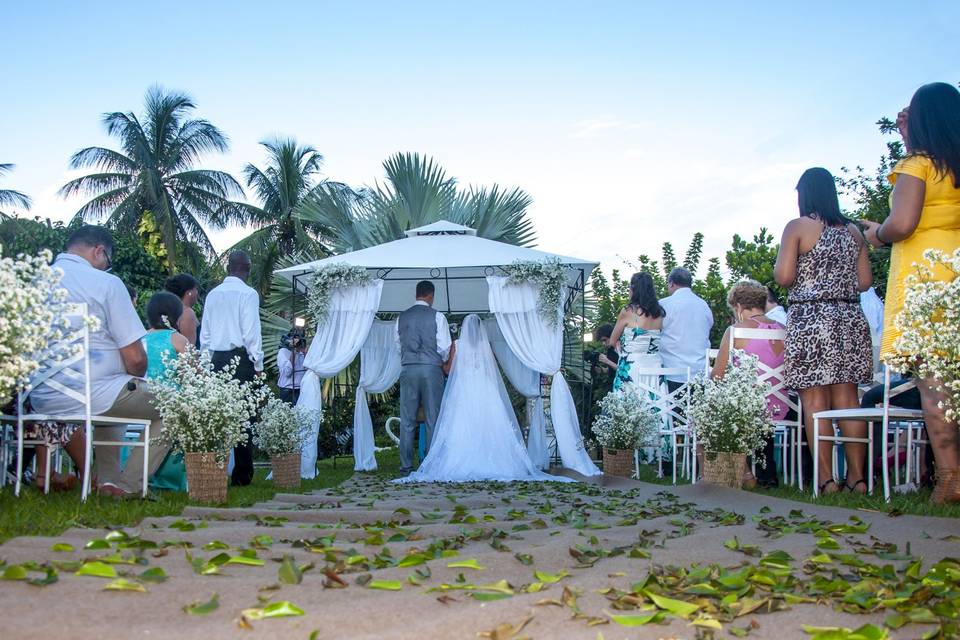 Casamento ao ar livre!