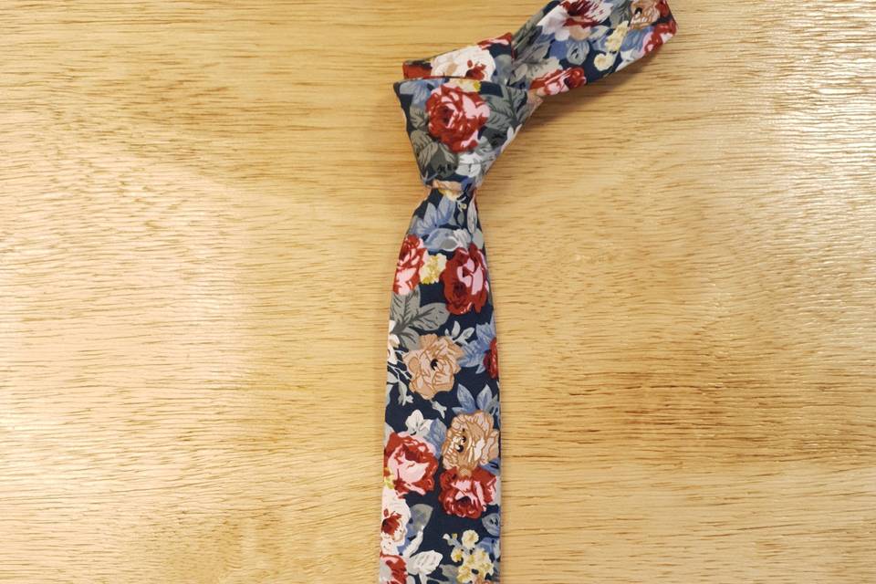 Gravata floral