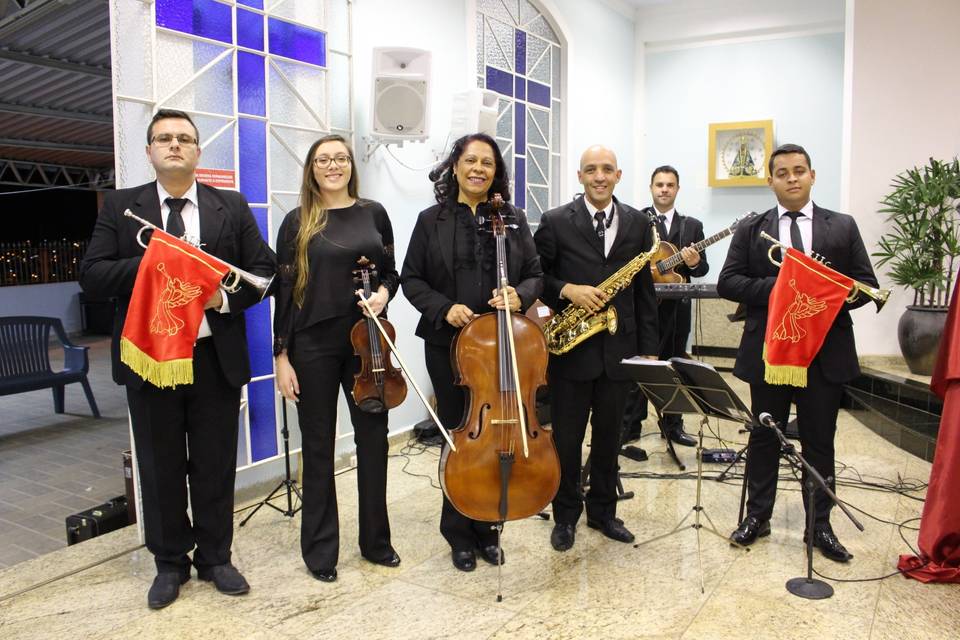 Quarteto com trompetes