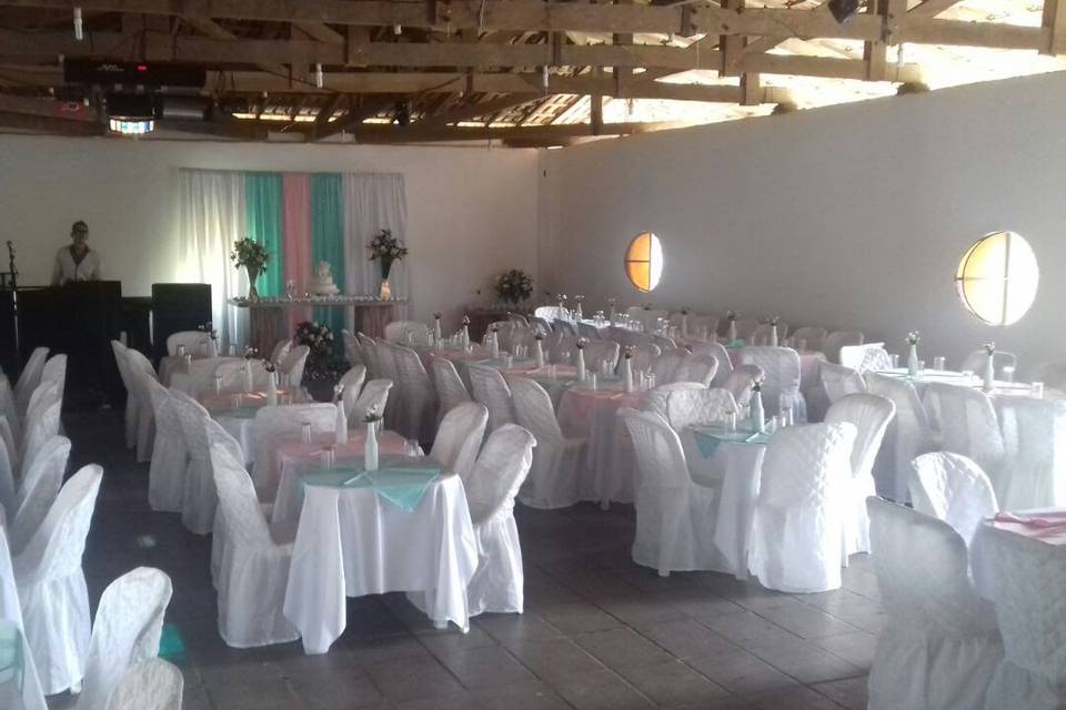 Decoração casamento no salão