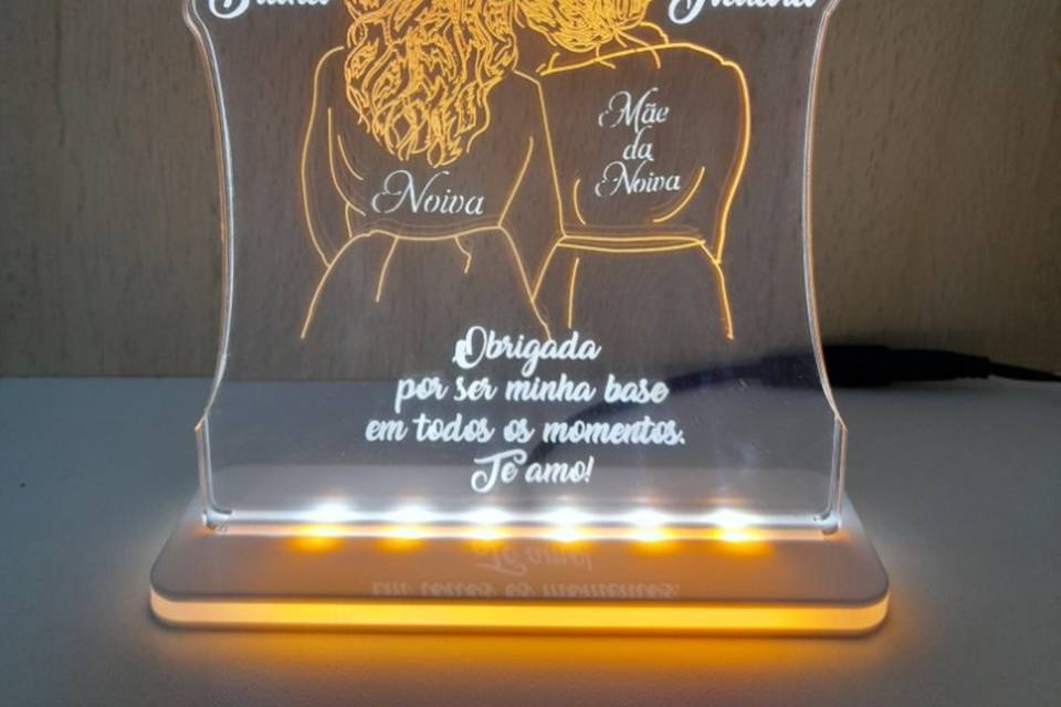 Luminária mãe da Noiva