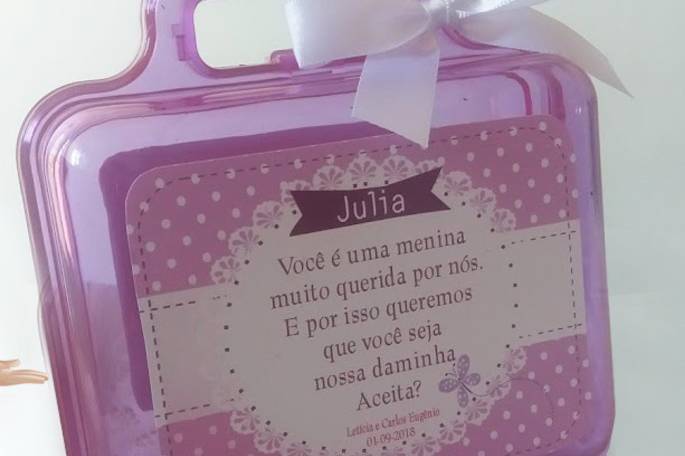 Maletinha para daminha