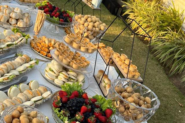 Mesa de finger foods