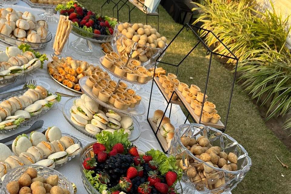 Mesa de finger foods