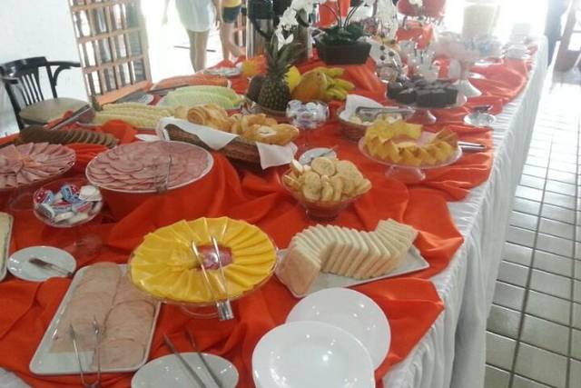 Buffet evento diurno