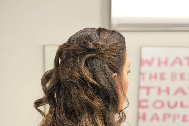 Penteado noiva/madrinha