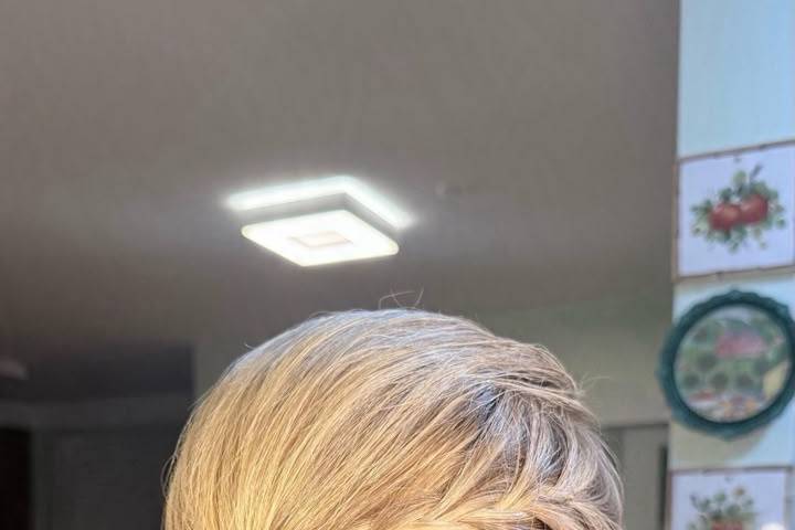 Penteado noiva/madrinha