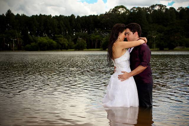Ensaio trash the dress