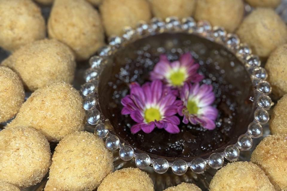 Mini coxinha volante