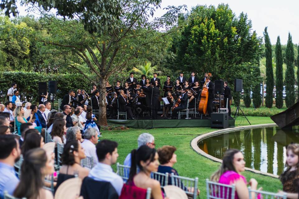 Orquestra com coral
