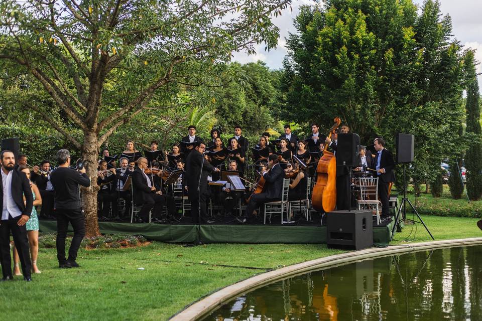 Orquestra com coral