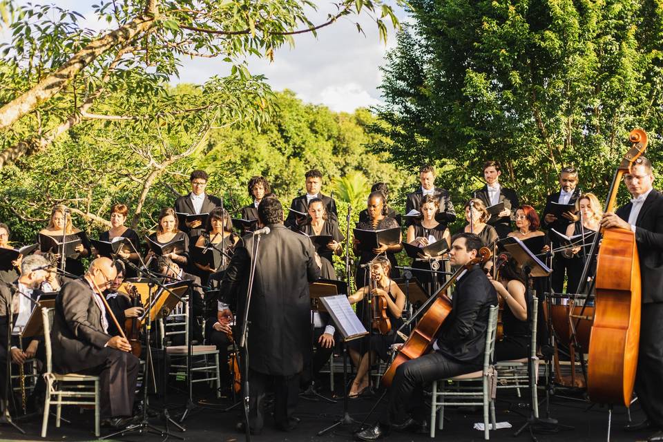 Orquestra com coral