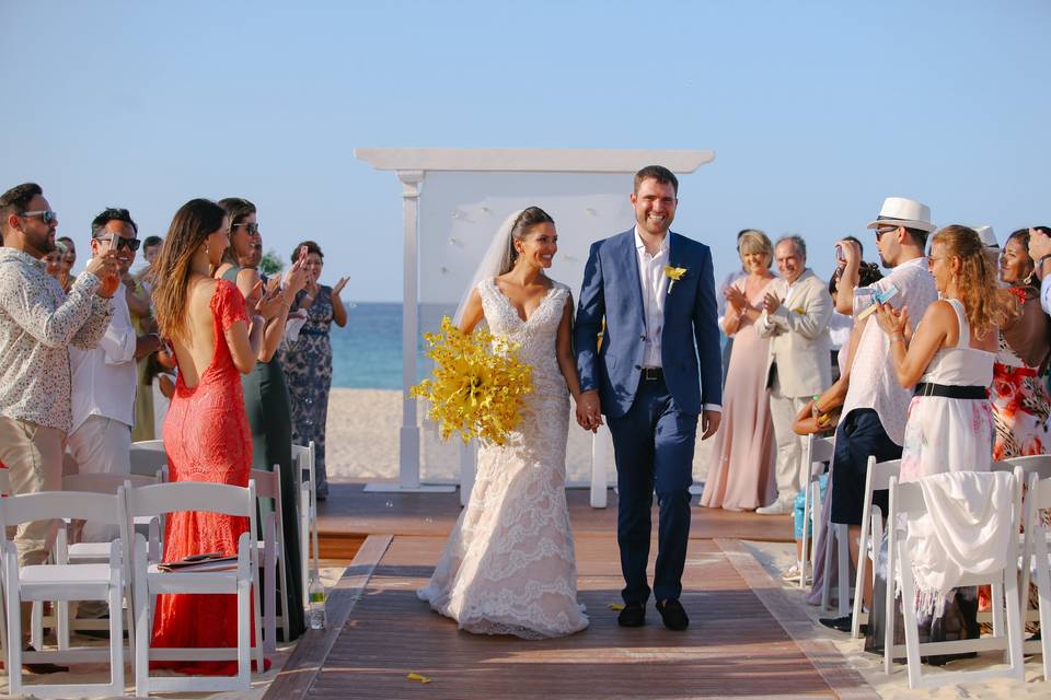 Casamento ao ar livre