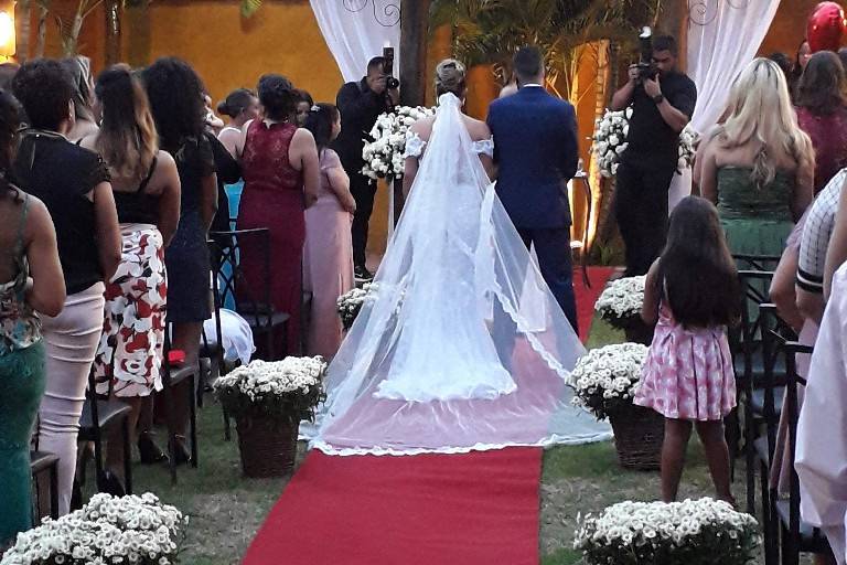 Casamento ao ar livre